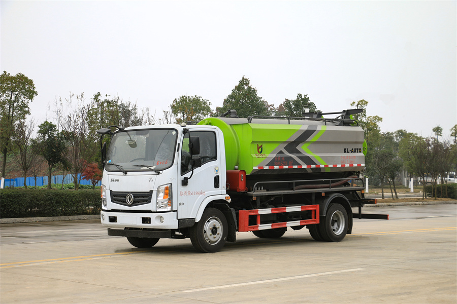 10方清洗吸污車-湖北旺龍東風10方7+3清洗吸污兩用車廠家價格